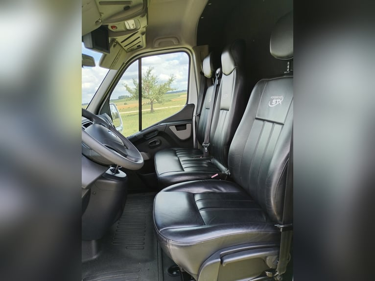 Renault Master Horsebox with automatic transmission, only 35,300 km, 170 HP, livestock transporter, 