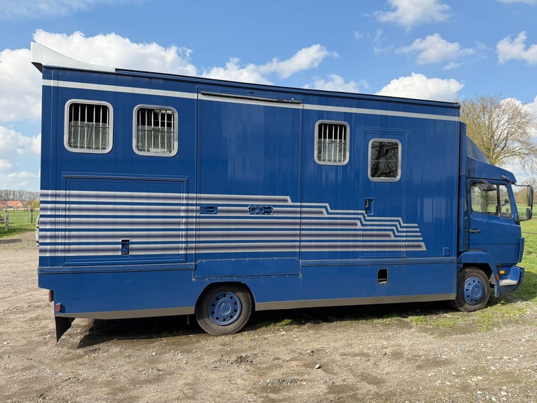 Horse truck 814 Mercedes with H registration for 4 horses. New inspection.