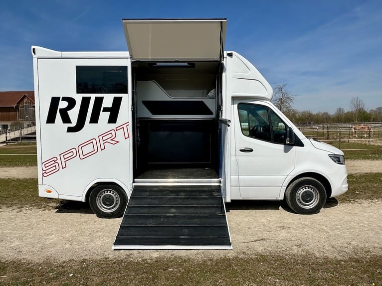 Mercedes-Benz 419 Sprinter 2-Horse Trailer RJH Sport 3.5-ton Truck