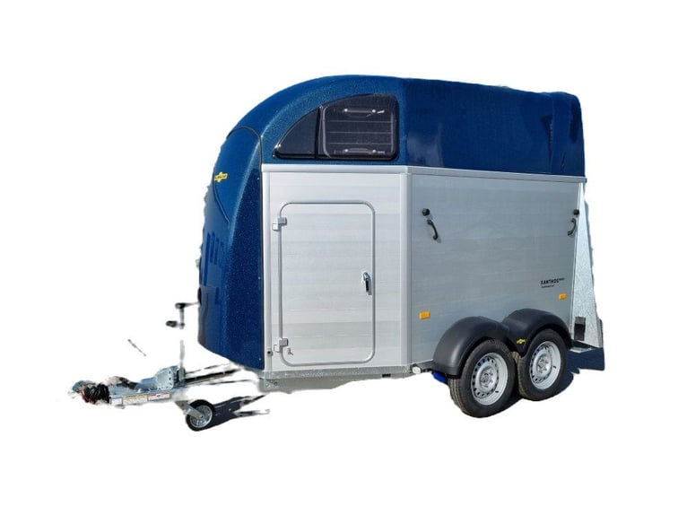 Humbaur Xanthos Aero 2400 Trailer – Double Horse – Aluminum and Polyester