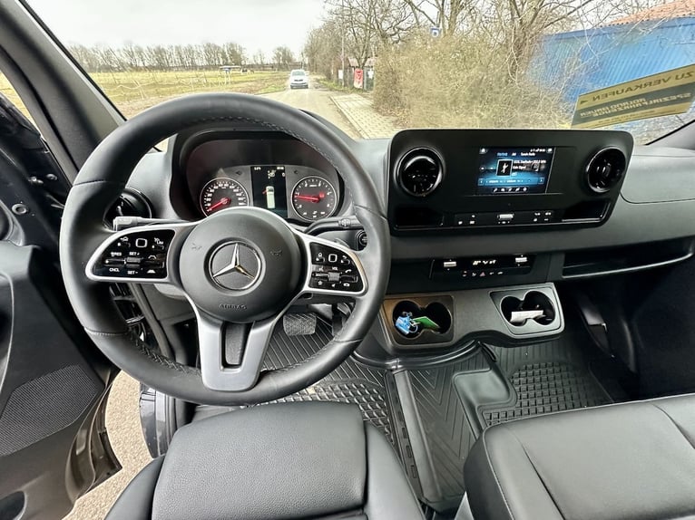 Mercedes-Benz Sprinter 2-Horse Transporter with Automatic Transmission, Stallion Equipment, Truck