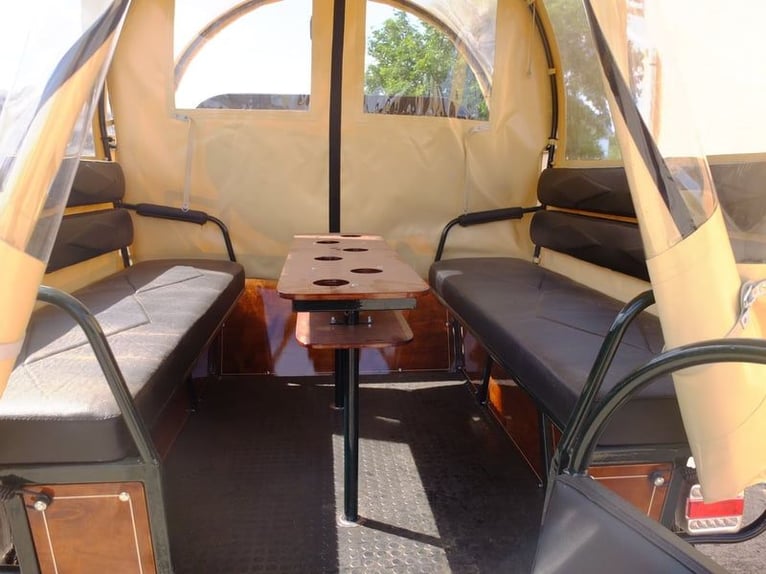 New covered wagon
