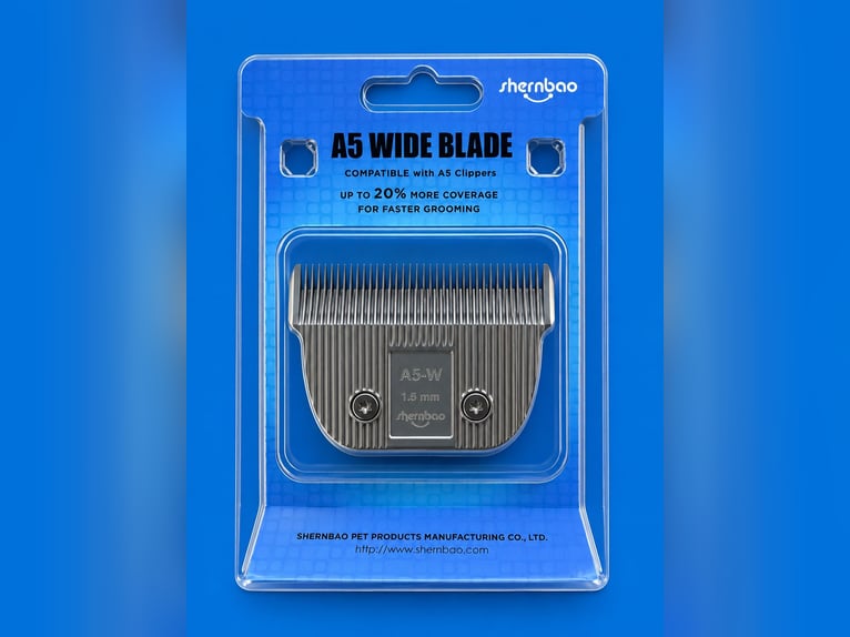 1.5mm wide clipper blades-suitable for Heiniger Opal/Saphir