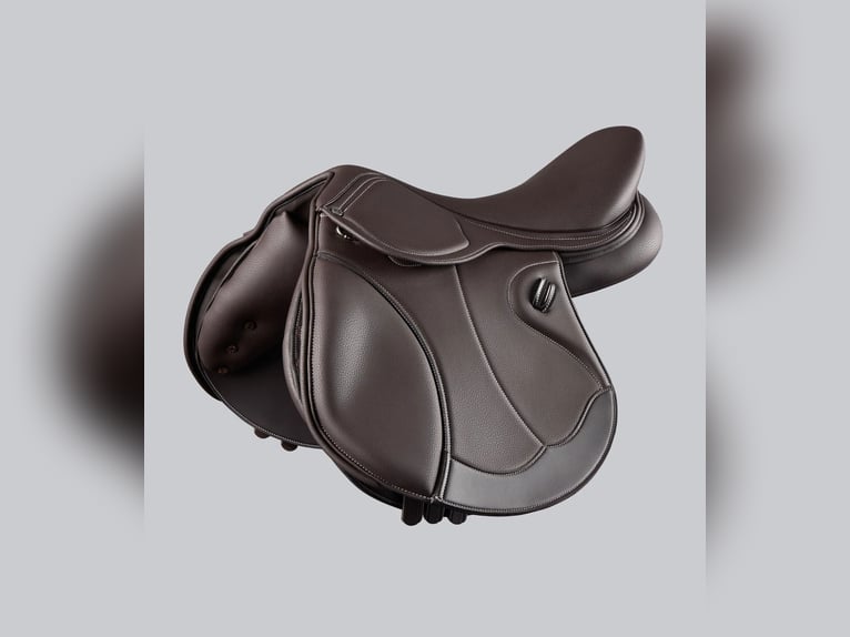 Bastia Synthetic Jump Saddle Dark Havana