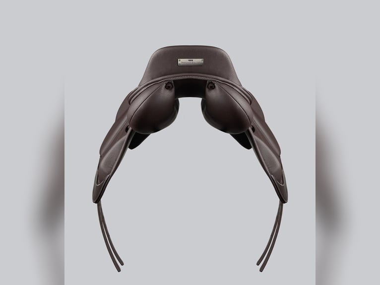 Rouen Synthetic Monoflap Cross Country Saddle Dark Havana