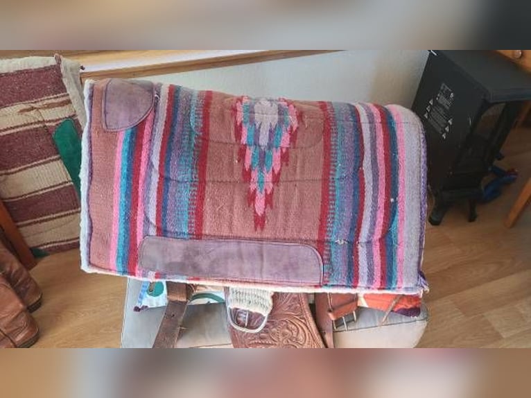 Sears 50111 Western Saddle w/ Blankets, Cinches, Bits and Boots