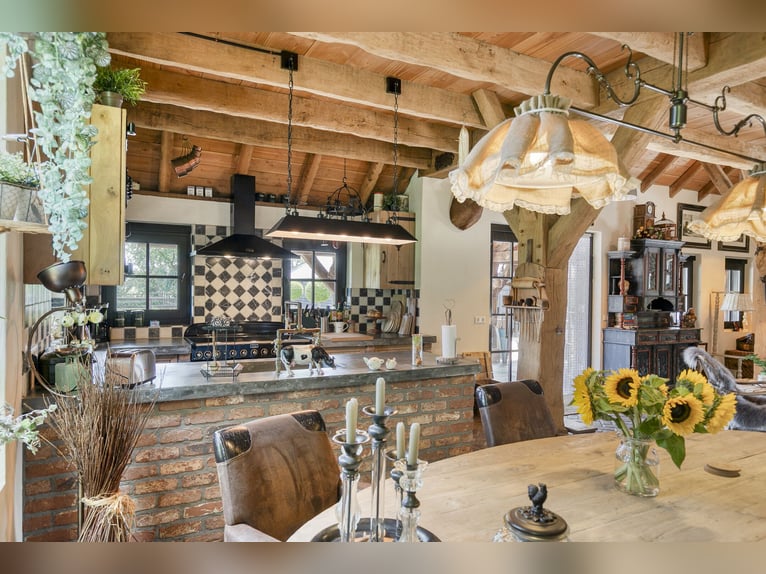 Country estate with equestrian facilities including an indoor riding arena, outdoor riding arena, an