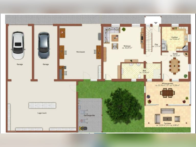 Dream farmhouse with an expanded equestrian area in Zeilarn (east of Munich), commission-free