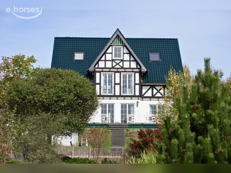 Exclusive equestrian facility with a detached house and two residential/guest houses on approximatel