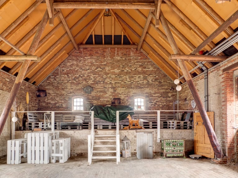 Exclusive estate with approximately 460 sqm of living space, stables, riding arena, outbuildings, an