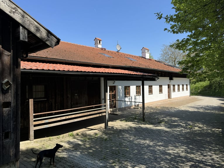 Farm with horse-keeping facilities, 2.5 hectares of land, near Munich.