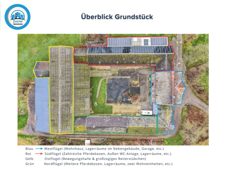 Four-sided farm in Erftstadt – idyllic estate with potential for horse keeping in near-seclusion