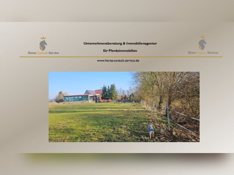 Horse Paradise – Romantic riding farm with indoor riding arena, 6 stables, and residential house
