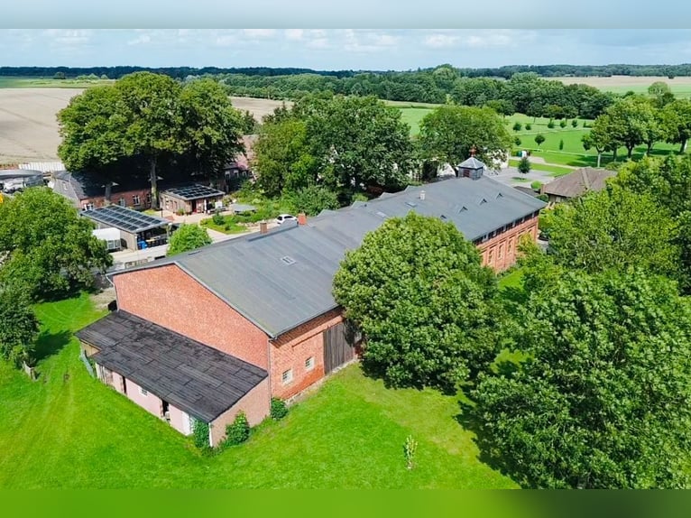 Pferdehof mit historischem Wohnensemble in der Mecklenburgischen Schweiz