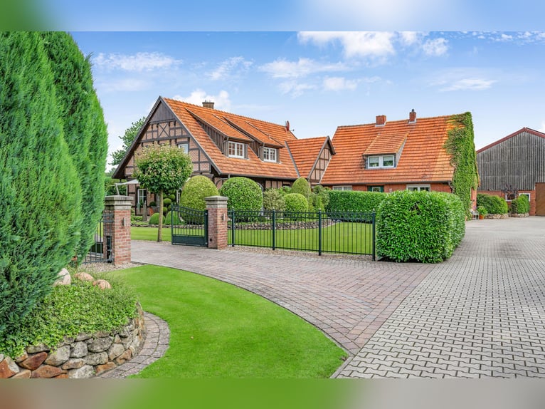 Suitable for horses and impressive: Farm estate with two residential buildings and extensive land cl