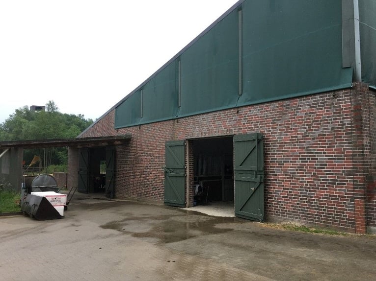 Stalls or stable block for horses