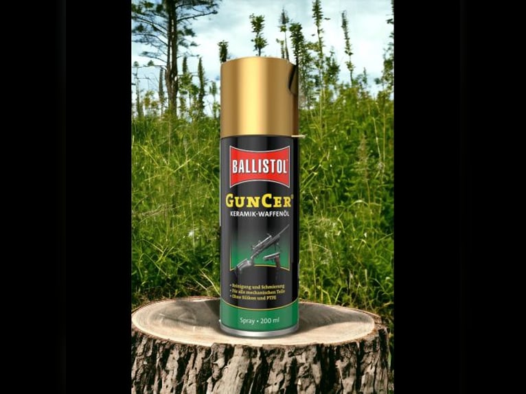 Ballistol GunCer Keramik Waffenöl Spray 200ml UVP 18,30€