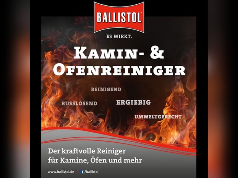 Ballistol Kamin und Ofenreiniger 150ml UVP 6,50€