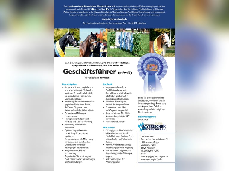 Geschäftsführer (m/w/d)