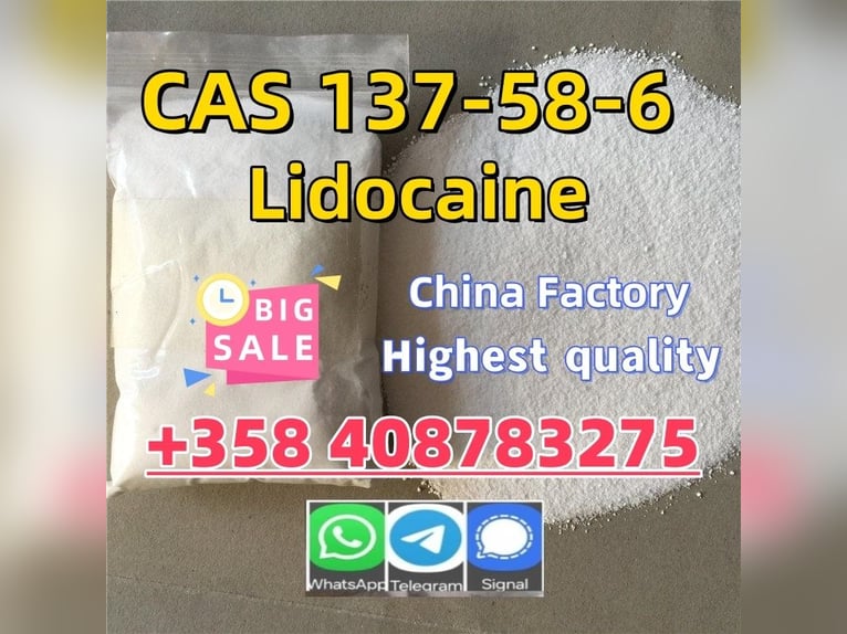 Good price 99% Lidocaine Hydrochloride Lidocaine HCl cas 73-78-9 lidocaine base cas 137-58-6 Pain Re