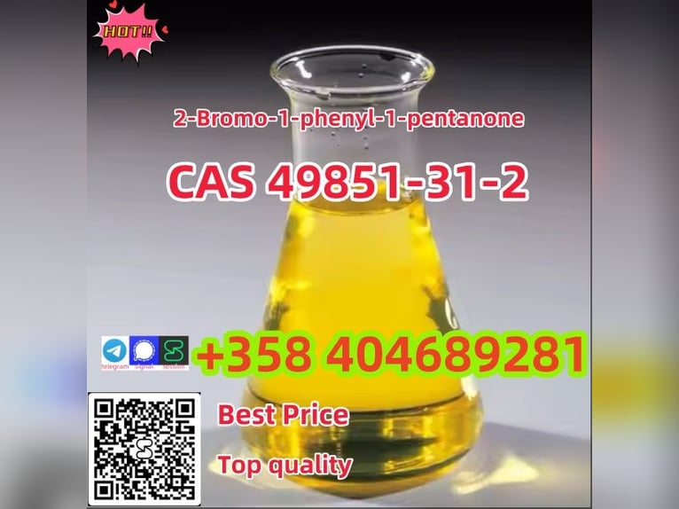 high quality 99% purity 2-bromo-1-phenylpentan-1-one 49851-31-2   