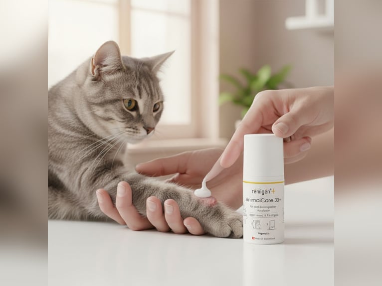 Remigen+ AnimalCare 10+ | Lotion | Swiss Skin Care for Horses, Dogs, Cats | Wounds | Scars