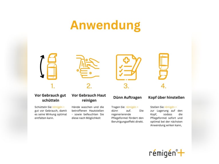 Remigen+ AnimalCare 10+ | Lotion | Swiss Skin Care for Horses, Dogs, Cats | Wounds | Scars