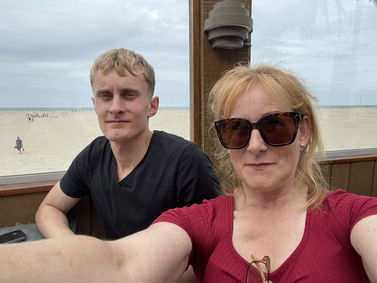 Curly Horse Merrie 2 Jaar 150 cm Overo-alle-kleuren in Skærbæk