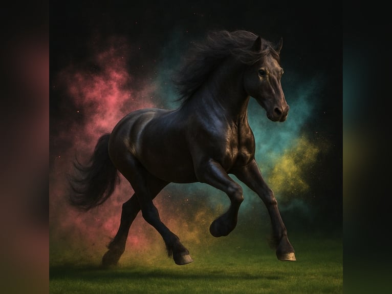 Frisones Caballo castrado 14 años 162 cm Negro in Erding