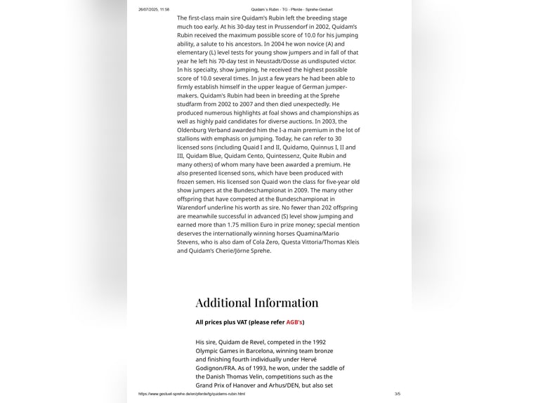 Holstein Mix Gelding 5 years 16 hh Grey in Couiza