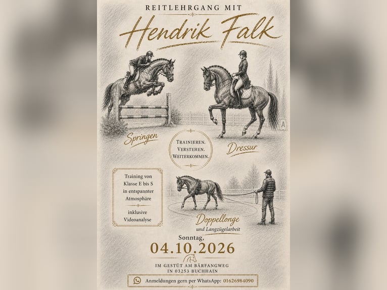 Sonntagslehrgang mit Hendrik Falk in 03253 Buchhain