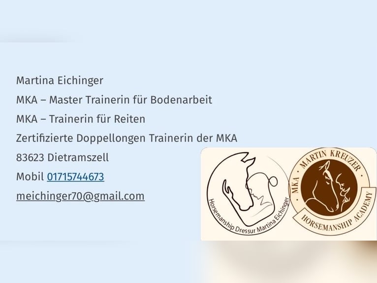 MKA Martin Kreuzer Horsemanship Academy Trainer