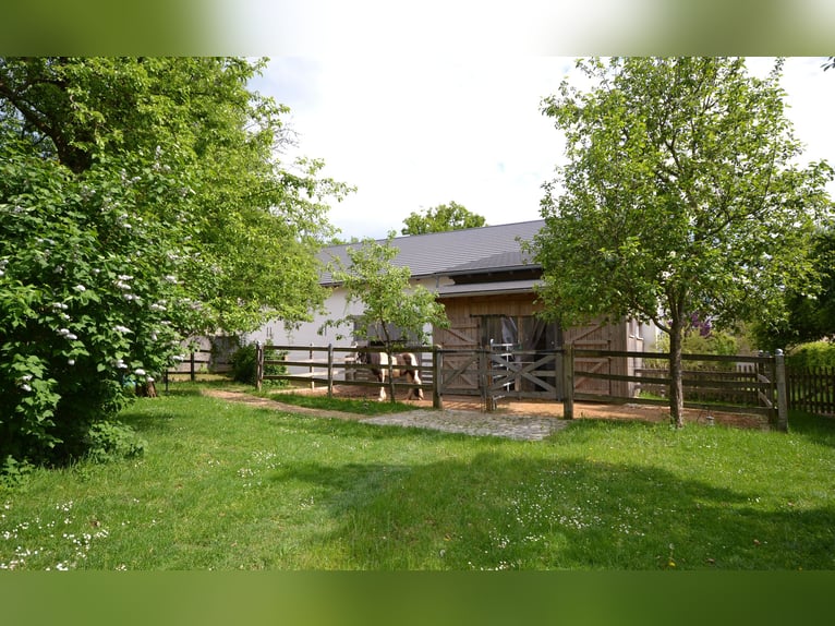Denkmalprämiertes Jurahaus mit Pferdehof und erstklassiger Reithalle
