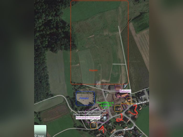 Exklusive Reitanlage im Großraum Nürnberg mit 2 Häusern - Optional weitere Gebäude und Land möglich
