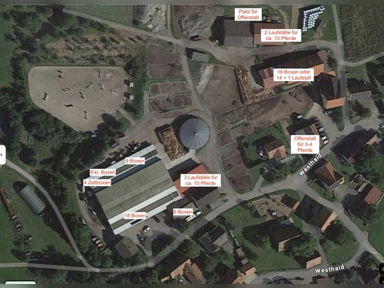 Exklusive Reitanlage im Großraum Nürnberg mit 2 Häusern - Optional weitere Gebäude und Land möglich