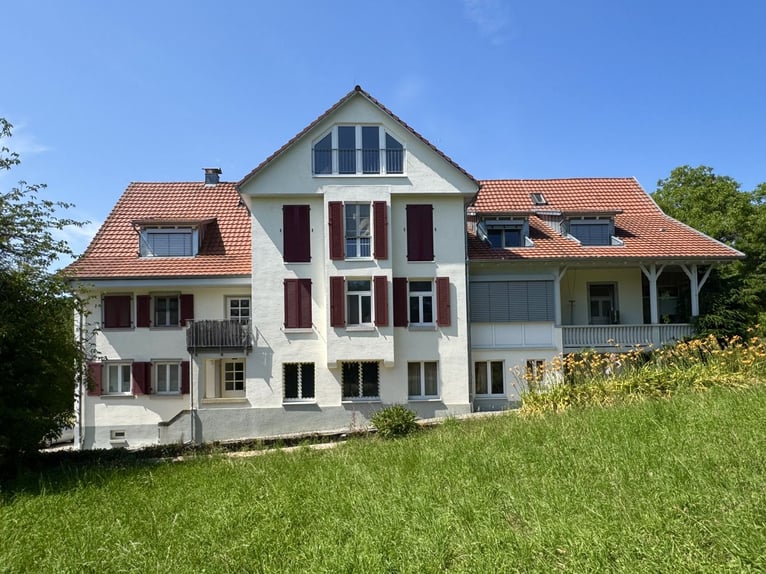 Historisches Hofgut mit Landwirtschaft auf 40 ha arrondierter Fläche & Pferdehaltung, nahe Bodenseeu