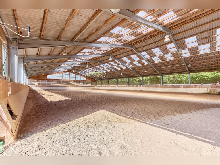 Landhaus in Bayern mit hochwertiger & privat genutzter Reitanlage inklusive Reithalle und Pool!