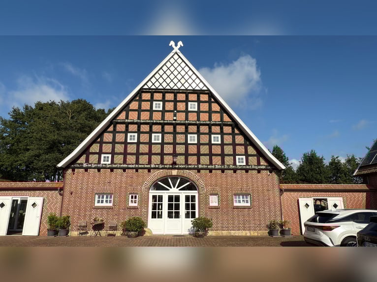 Luxuriöser Resthof mit Gästehaus, großer Scheune und Pferdestall