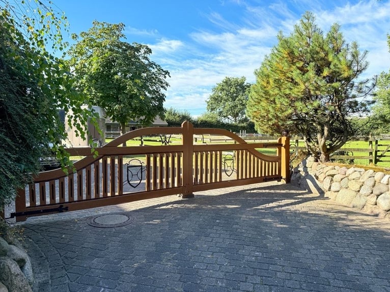 Paradies für Pferdeliebhaber: Reetdachanwesen auf ca. 3,38 ha großen Grundstück mit Nebengebäuden