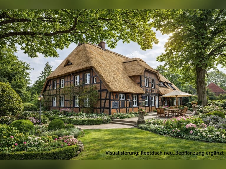 Pferdehof und exklusives Anwesen 70 km südöstlich von Hamburg mit optional 30 ha Eigenland