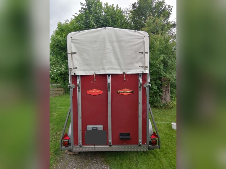 Anhänger Böckmann, 1,5 Pferde, gebraucht, guter Zustand, TÜV neu