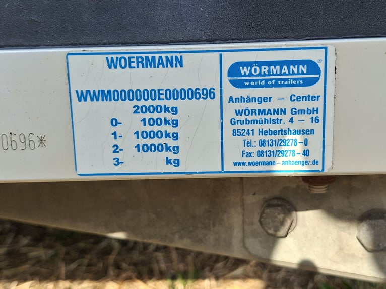 Pferdeanhänger Wörmann Moreno 2t