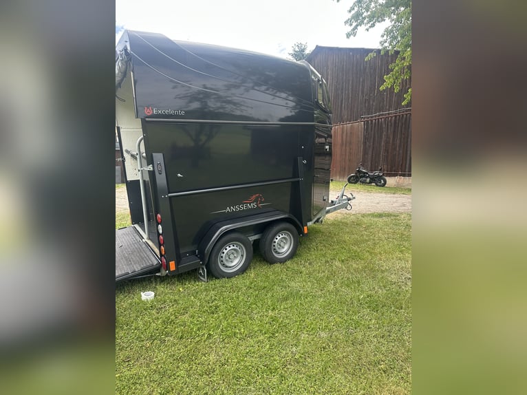 ANSSEMS Pferdeanhänger D20 | EZ 03/2024 | 2.000 kg Vollpoly