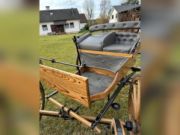 Historischer amerikanischer Buggy (Baujahr 1914) – restauriert & fahrbereit – mit Wagenpass