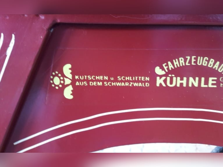 Kühnle Turnier 2 Buggy / Pferdekutsche in gutem Zustand
