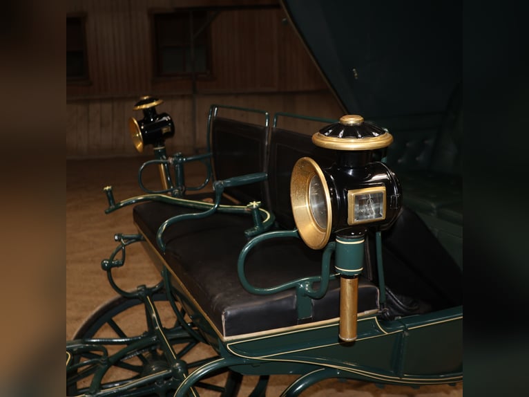 Eleganter Parkwagen Kutsche Baumann Lederpolsterung Zürich