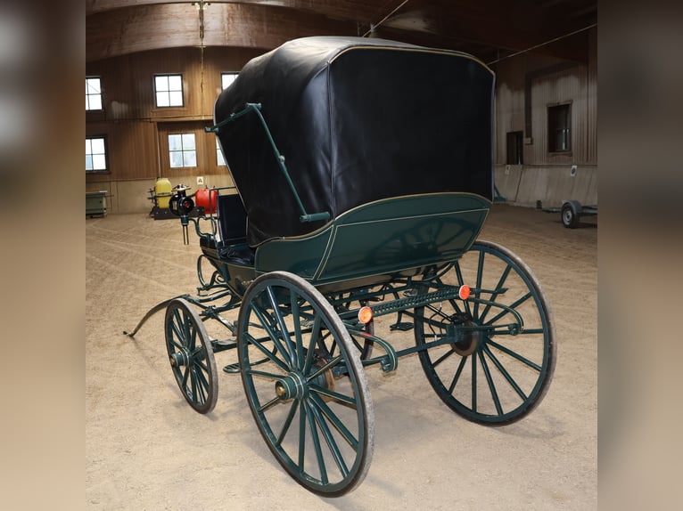 Eleganter Parkwagen Kutsche Baumann Lederpolsterung Zürich