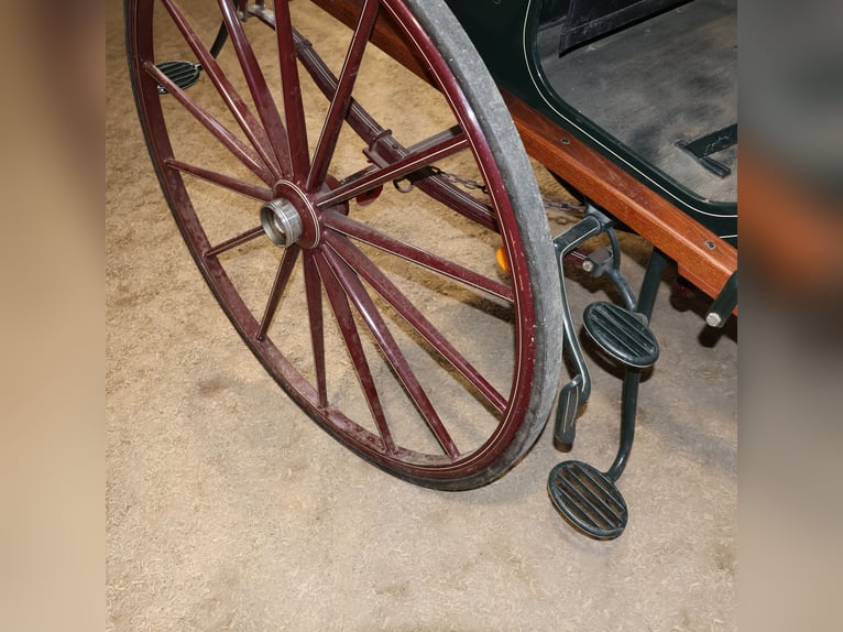 Kühnle Dos a Dos Kutsche Zweirädig Top Zustand Kutsche