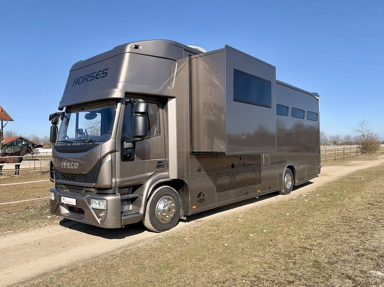 Iveco Eurocargo 160E RJH Ecoline H5 Pferdetransporter Slide-Out 5 Pferde LKW WC Dusche