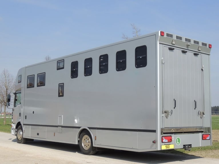 MAN 15.280 Gimmel 5 Pferdetransporter Wohnung WC Dusche LKW